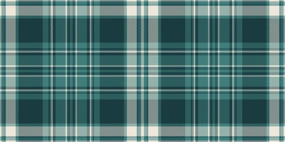 National seamless pattern vector, decorate plaid fabric texture. Valentines.. Stock Illustration