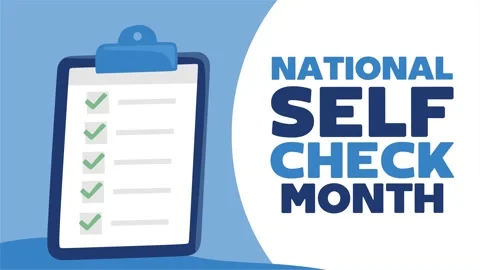 National self check month for better self development Stock Footage 339823658
