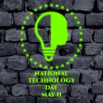 National technology day 스톡 일러스트