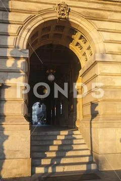 National Theater in Prague Stock Photos