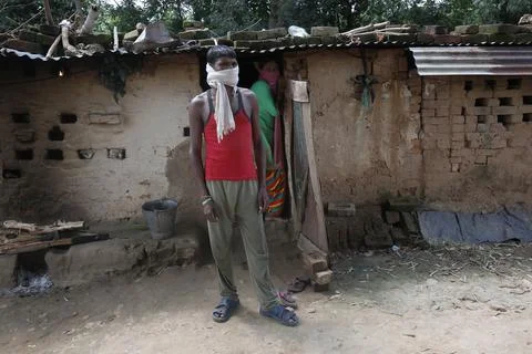 National Tuberculosis Elimination Program in Himachal Pradesh, India, Fatehpur - Foto stock
