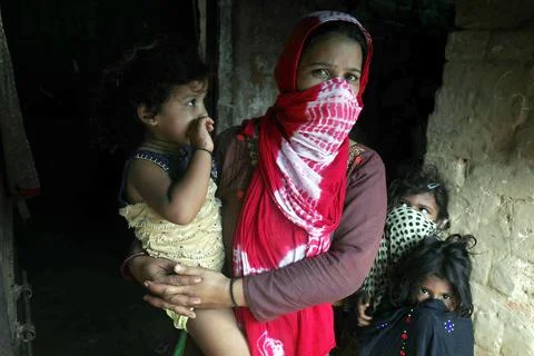 National Tuberculosis Elimination Program in Himachal Pradesh, India, Fatehpur - Foto stock