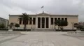National University of Athens in Greece HD Footage