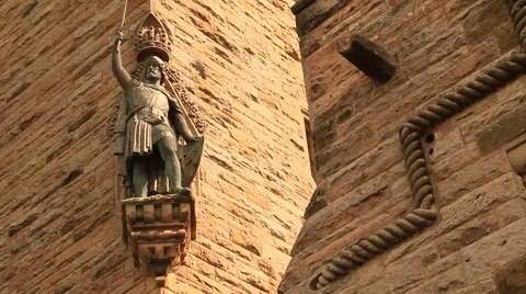 The national wallace monument Video stock 41756496