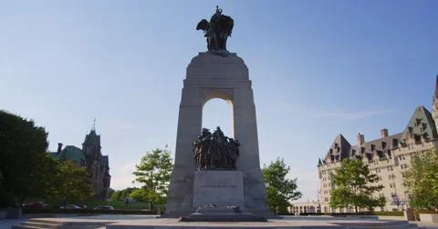 The National War Memorial From The Front Vidéo 64971353