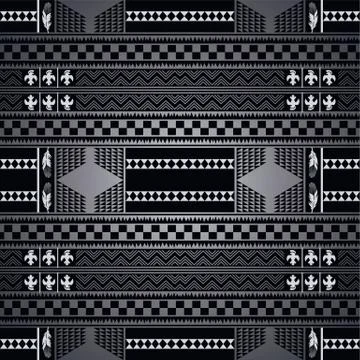 Native america pattern art Stock Illustration