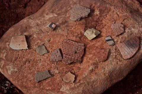 Native American Artifacts Foto stock