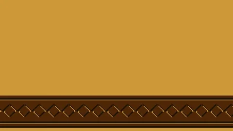 Native American Day Background with Traditional Indigenous Geometric Border.. Stock Footage 342330480