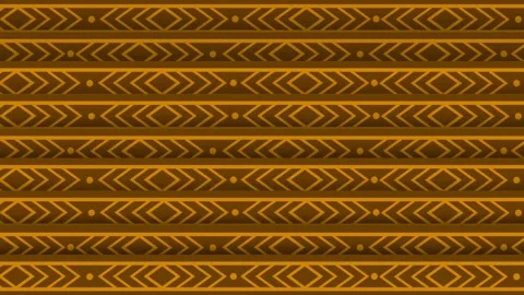 Native American Day Tribal Pattern Seamless Loop Background with Geometric .. Stock Footage 342331031