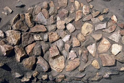 Native American Firepit at Cape Cod National Seashore Archaeology Site Stock Photos