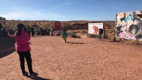 Native American Video stock 206166835