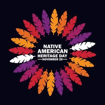 Native American Heritage Day Illustrazione stock