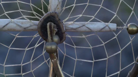 Native american indian feather dream catcher 2 Stock Footage 34473271