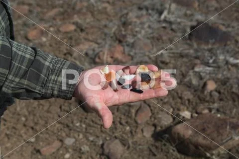 Native American napping artifacts Stock Photos