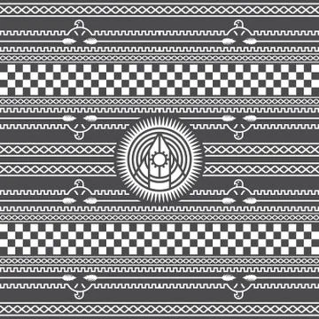 Native american pattern Stock Illustration