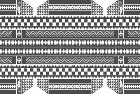 Native american pattern Stock Illustration