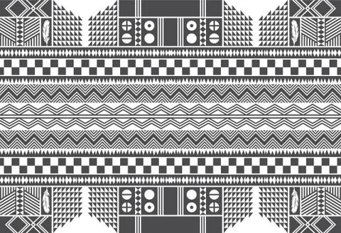 Native american pattern Stock Illustration