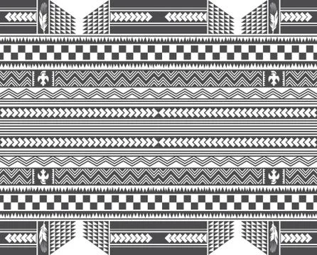 Native american pattern Stock Illustration