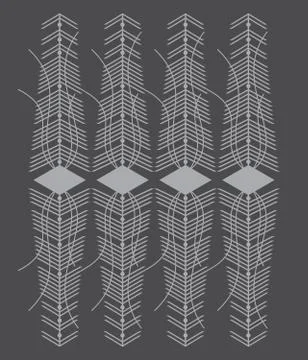 Native american pattern Stock Illustration