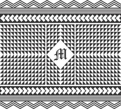 Native american pattern Stock Illustration