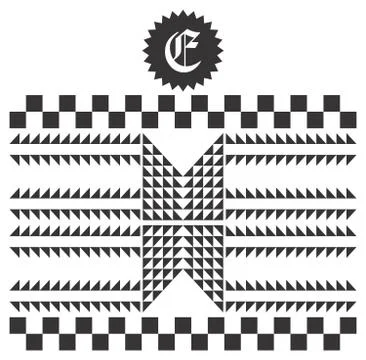 Native american pattern Stock Illustration