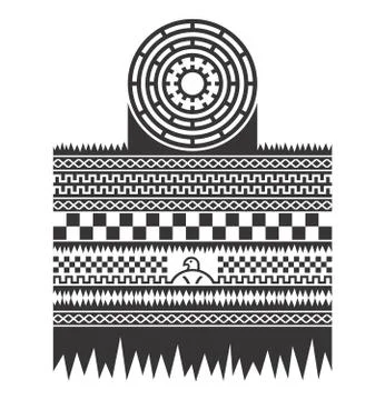 Native american pattern Stock Illustration