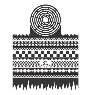 Native american pattern Stock Illustration