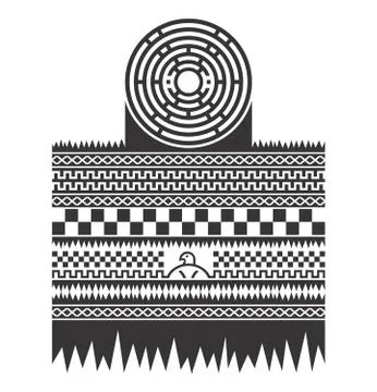 Native american pattern Stock Illustration