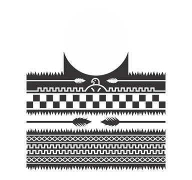 Native american pattern Stock Illustration