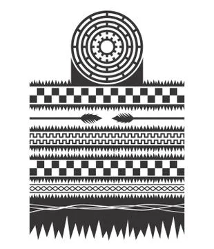 Native american pattern Stock Illustration