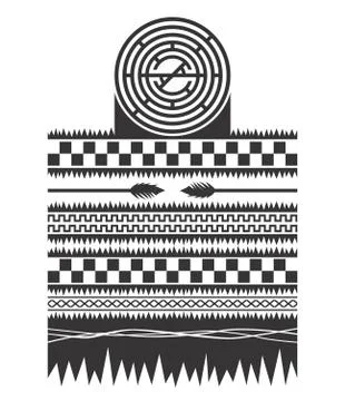 Native american pattern Stock Illustration