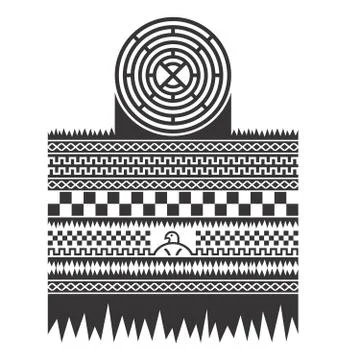 Native american pattern Stock Illustration