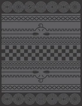 Native american pattern Stock Illustration