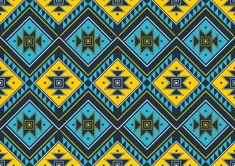 Native American pattern Stock Illustration