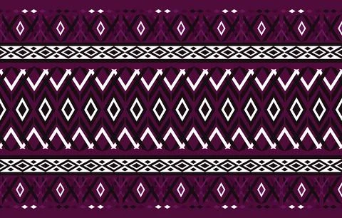 Native American pattern wallpaper background backdrop Stock Illustration