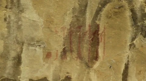 Native American Pictograph 스톡 동영상 40302047