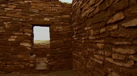 Native American Ruins Video stock 11208968