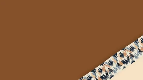 Native American tribal pattern background video frame with copy space for in Stock Footage 345484334