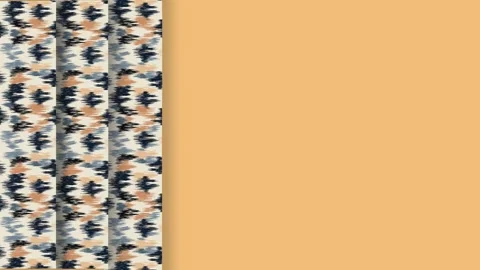 Native American Tribal Pattern Background with Copy Space for Text Header Stock Footage 345512862