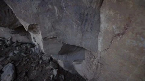 Native American wall art Stock Footage 104877443