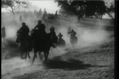 Native Americans on the warpath Vídeo Stock 14523289