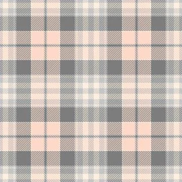 Native check background textile, old tartan fabric pattern. Valentine vecto.. Stock Illustration