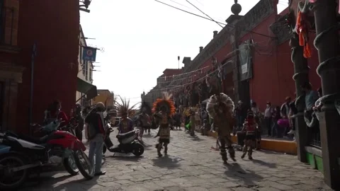 Native Dance - San Miguel de Allende, Guanajuato, MX - December 2021 65 動画素材 202191541