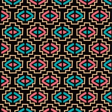 Native ethnic pattern Stock Illustration
