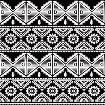 Native ethnic seamless pattern Illustrazione stock