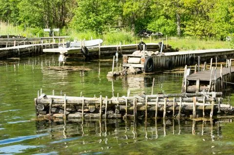 Native harbor Stock Photos