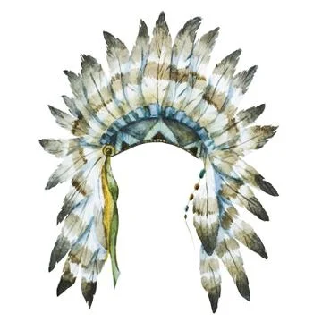 Native hat Stock Illustration