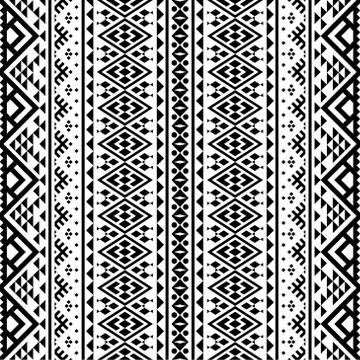 Native motif ethnic pattern Stock Illustration