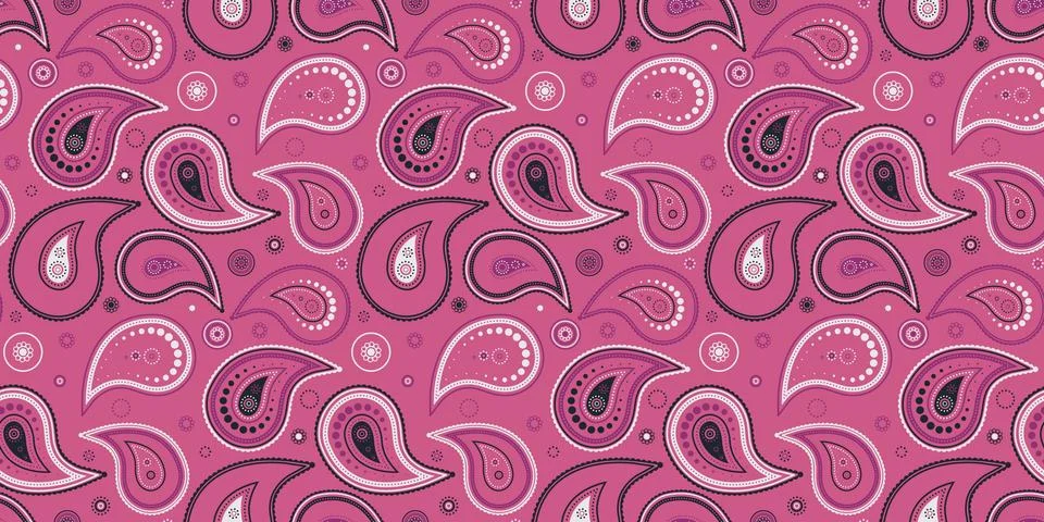 Native poster of meadow drawn. Surface paisley oriental canvas. Clothes ide.. Stock Illustration