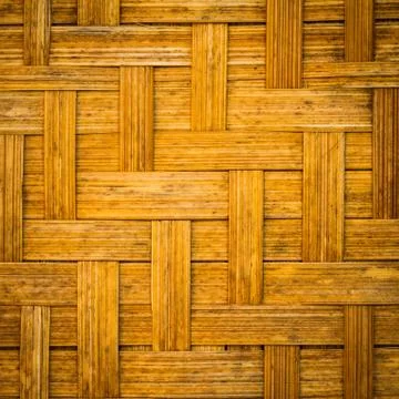 Native thai style bamboo pattern Stock Photos